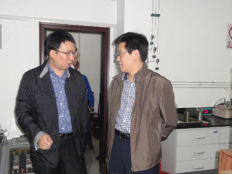 2012年10月，市政府沈南松副市長(zhǎng)來(lái)公司考察